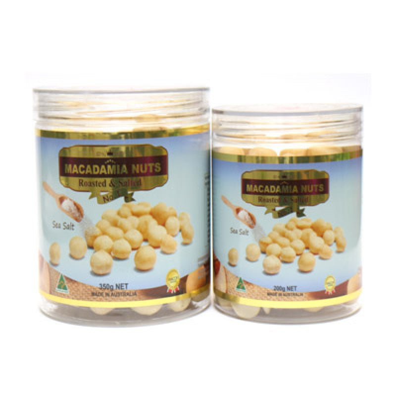Hạt Macca Rang Muối (Hũ) 350g