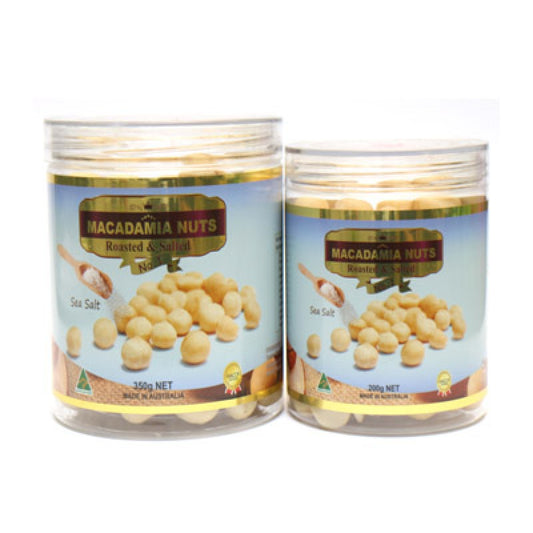 Hạt Macca Rang Muối (Hũ) 350g