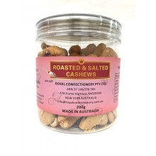 Cashew Roasted & Salted 200G.