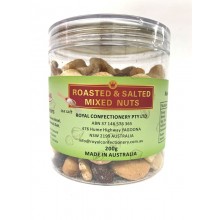 Mxi Nuts Roasted & Salted 200G